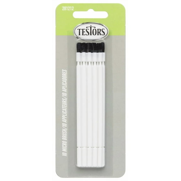 Testors 281212 Economy Brush, 0.27 in L Bristle, 4 in L