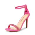 thumbnail image 1 of Sandalia DREAM PAIRS KARRIE Rosa con Rhinestones Tacones 11.5 cm, 1 of 7