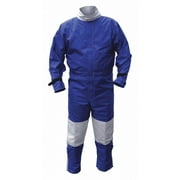 Alc Abrasive Blast Suit,Blue,XXX-Large 41425
