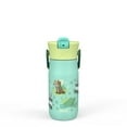 thumbnail image 6 of Zak Designs Minecraft 14 ounce Kids Stainless Steel Vacuum Insulated Water Bottle, Creeper, 6 of 10