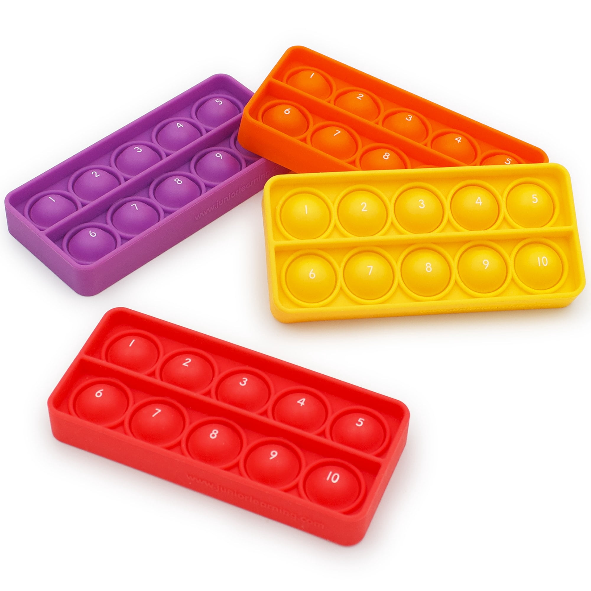 Junior Learning Ten Frames Bubble Boards: Interactive Math Skills Learning for Ages 4+ (Pre-K to Grade 1)