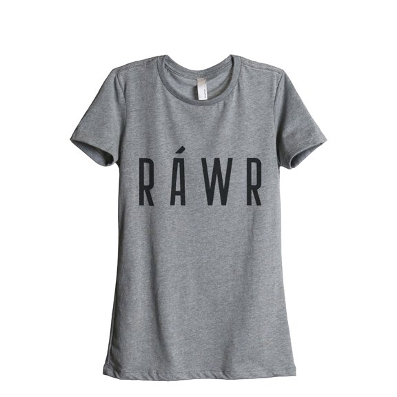 Thread Tank Designs - RAWR Women's Relaxed T-Shirt Tee