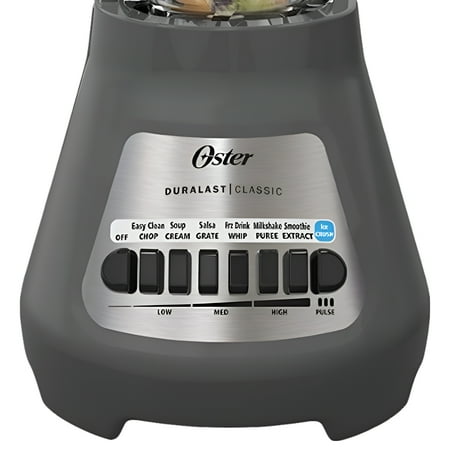 Oster - Oster® Classic Series 8 Speed Blender with Duralast™ All Metal Drive - Gray
