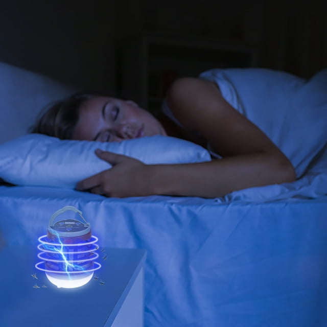 Min LED Linterna para acampar Linterna 2 en 1 USB Linterna recargable Colgable Inalámbrico Tienda de campaña Luz para interiores al aire libre Hogar Dormitorio Patio trasero Patio