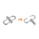 thumbnail image 4 of Ajustable Metal Hebillas, 5uds 22x10mm Cadena Acortador Correa Cierres para Bolso Cadenas Longitud Bricolaje Artesanía Accesorios, Plateado Tono Unique Bargains hebillas, 4 of 7