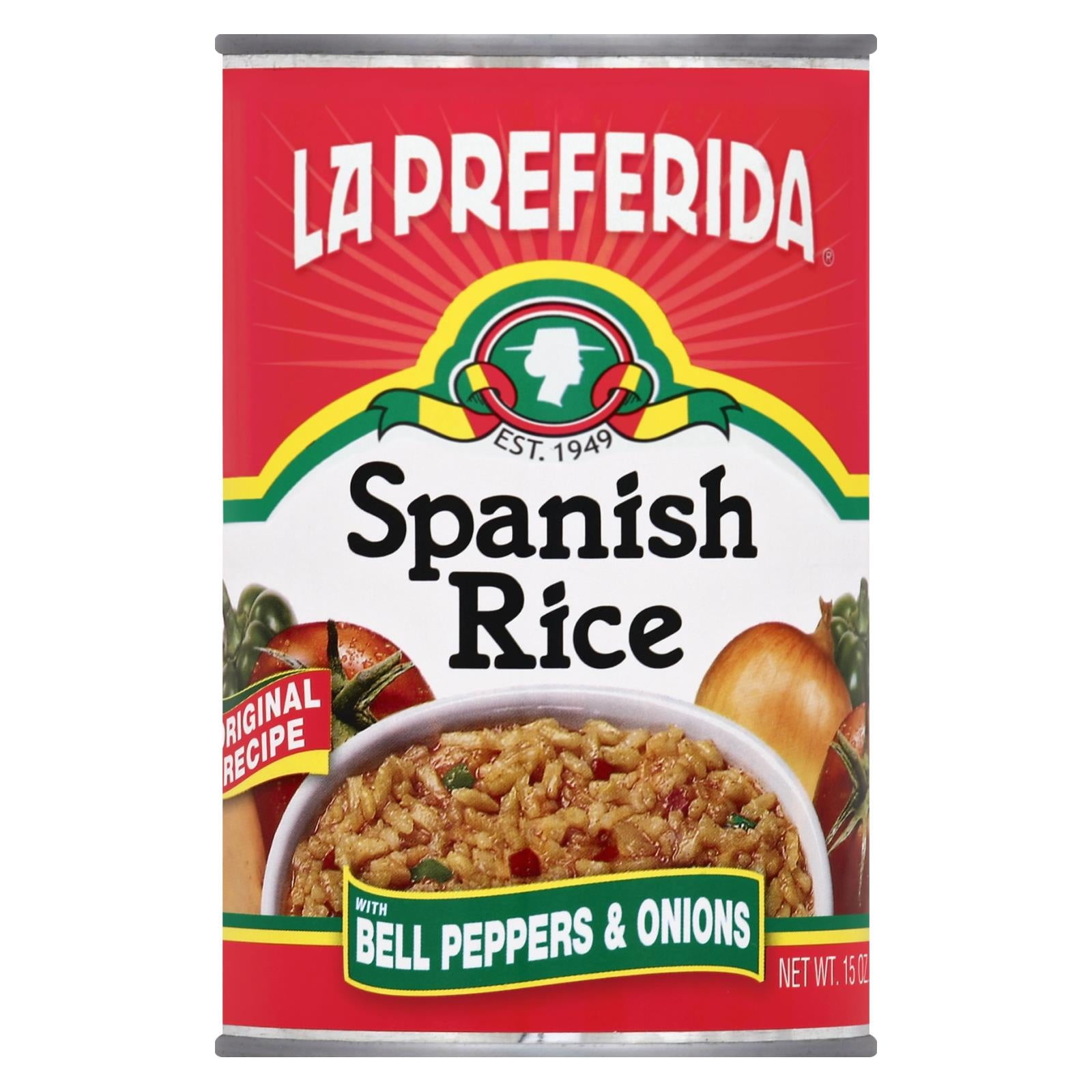 (2 pack) La Preferida Spanish Rice With Bell Peppers & Onions, 15 oz
