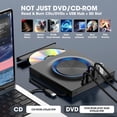 thumbnail image 3 of Binmer External Optical Drive Mobile DVD Portable Powerhouse For Data And Media The Versatile External DVD Your-the Data And Entertainment Solutio, 3 of 6