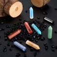 thumbnail image 6 of U8MO 8pcs Natural Pointed Bullet Beads No Hole Charms For Pendant Making 36.5~40mm, 6 of 7