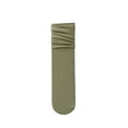 thumbnail image 1 of Cute Breathable Socks Casual Solid Color Lastic Socks Soft Short Socks Green, 1 of 6