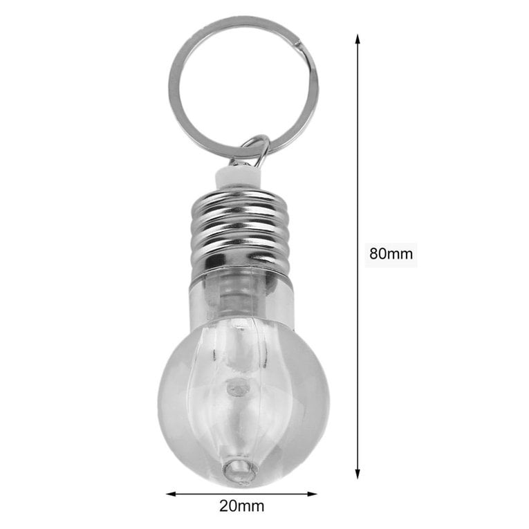 U`King Golden Mini LED Flashlight Torch Lamp Camping Pocket Keychain Key Light 