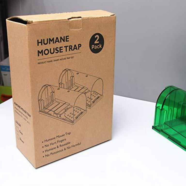 Harris Reusable Plastic Mouse Trap (4-Pack)
