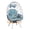 White Frame + Floral Cushion, variant on 360° Swivel Rattan Wicker Egg Chair Outdoor, Oversized Patio Lounge Chairs with Overstuffed Cushions for Indoor Living Room, Bedroom, Outside Backyard Balcony
