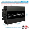 thumbnail image 2 of 8000W Pure Sine Wave Inverter 110-220 12v/24v 5000W Portable Power Bank Converter Solar Inverter Solar Car Converter ,Wide Usage, 2 of 7