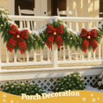 thumbnail image 5 of Uncahome 6 ft Artificial Norfolk Pine Garland,Real Touch Christmas Greenery Garland Suitable for Table, Mantle, Wall, Indoor, Outdoor Holiday Decor, 5 of 8