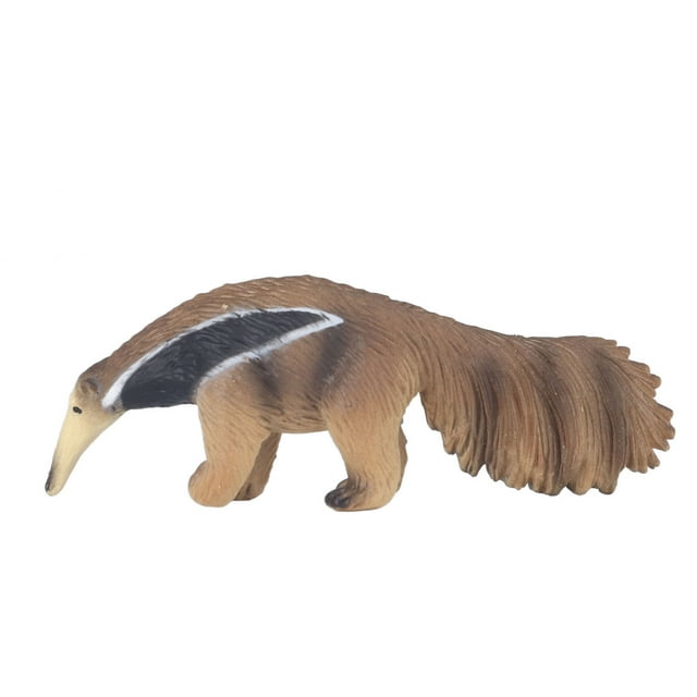 Figura de animal de oso hormiguero, modelo de oso hormiguero realista, modelo de oso hormiguero de alta simulación, figura de oso hormiguero, juguete de eficiencia óptima