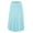 AQUA, variant on Women's Lightweight Fold Over Flared Midi Skirt M OLIVE