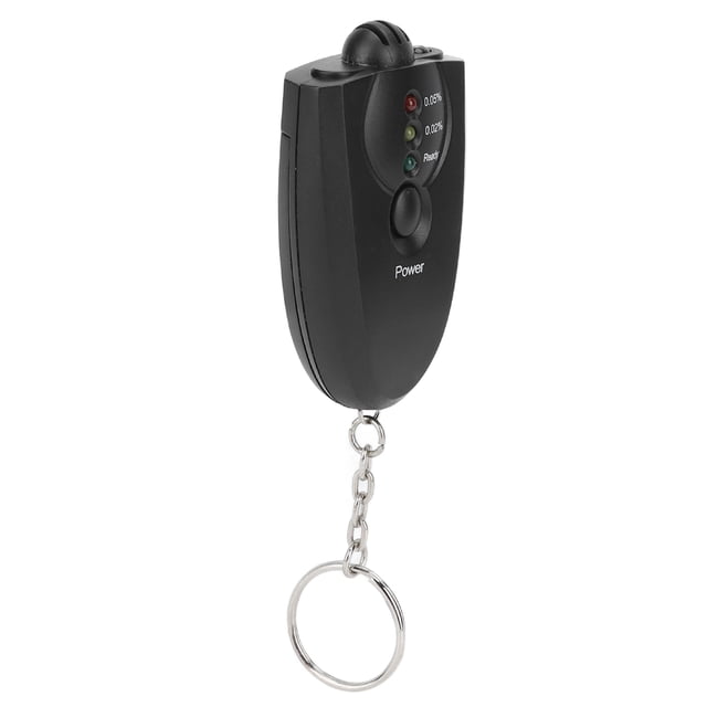 Alcohol , ABS Material Backlight Design Breath Alcohol Portable Compact Wear Resistant Battery Powered Convenient Practical for Home