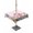 DeepPink Lavender LightPink, variant on Outdoor Tablecloths with Umbrella Hole & Zipper, Tulips Spring Floral Tablecloth Rectangle 60x84 Inch, Pastoral Flowers Butterfly Farmhouse Waterproof Table Cloth, Patio/Pool/Picnic Table Covers
