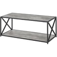 thumbnail image 2 of Convenience Concepts Tucson Table Basse en Fini Bois Gris Bouleau Synthétique, 2 of 6