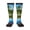3 Black, variant on Island And Coral Reef Knee Socks, High Socks Long Stretchy Sock Women Knee High Stocking, Long Socks for Women