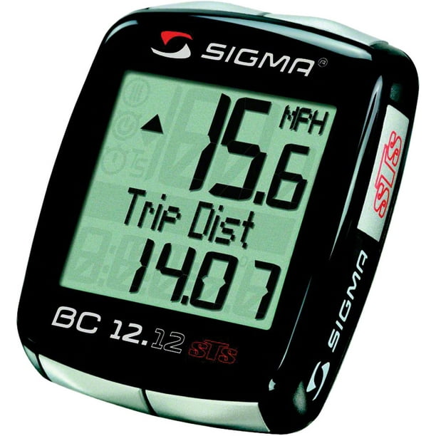 Sigma BC 12.12 STS Wireless Cycling Computer Black