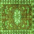 thumbnail image 1 of Ahgly Company Indoor Square Animal Green Traditional Area Rugs, 3' Square, 1 of 1