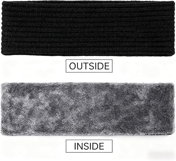 3 Pack Winter Neck Gaiter, Fleece Lined Thermal Neck Warmer & Windproof Face Mask for Men and Women, Cold Weather Accessory for Skiing, Hiking, Daily Use