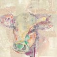 thumbnail image 3 of Goldberger, Jennifer 20x20 Black Modern Framed Museum Art Print Titled - Farm Collage II, 3 of 5