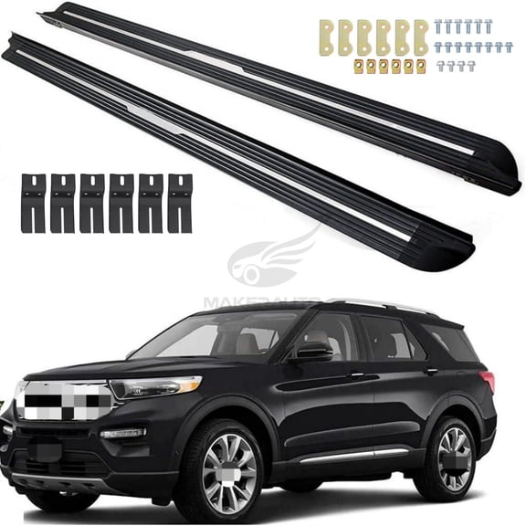 Aluminum Running Boards for Ford Explorer 2020-2026 Step Nerf Bars