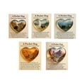 thumbnail image 3 of Yoziaaoa 4 Pcs Sport Themed Pocket Collection, Golf Basketball Baseball Heart Ornament with Gift Card, Versatile Home Decor for Nature Lovers, Durable Crafted Gift, Easy Display Keepsake, 3 of 3