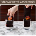 thumbnail image 6 of 4 Pcs Funny Kitchen Towels,Black Halloween Pumpkins Microfiber Dish Towels,Kitchen Tea Towels,Kitchen Towel Set (18" X 26"), 6 of 7