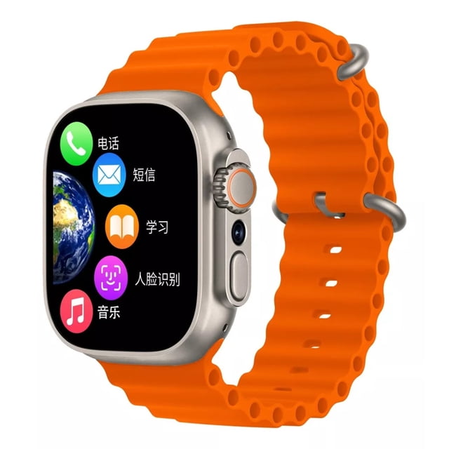 Reloj Android Watch Fralugio HK Ultra One 2GB RAM 16GB ROM Naranja