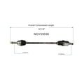 thumbnail image 6 of GSP NCV33036 GSP New CV Axle Fits select: 1990-1994 GEO METRO XFI, 6 of 7
