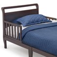 Delta Children Contemporary Wood Sleigh Toddler Bed Greenguard Gold