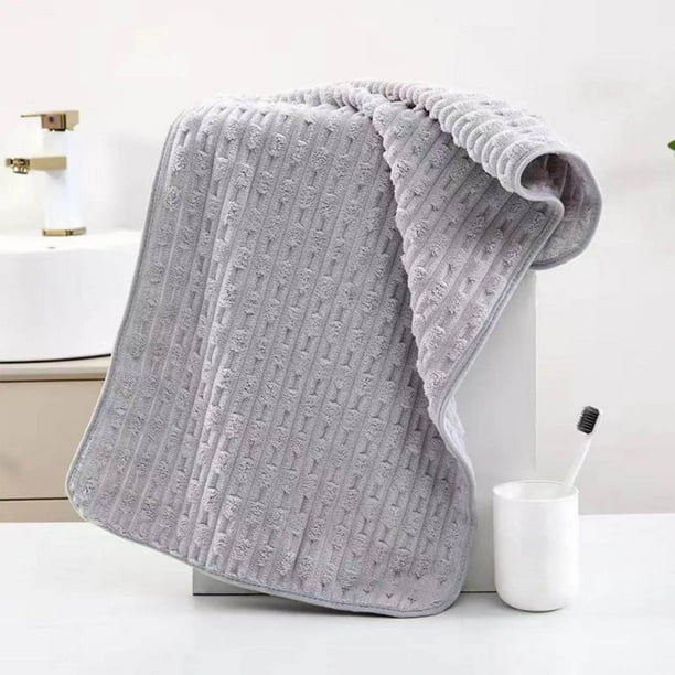 Toallas, Toallas de baño, Toallas de baño, Toallas, Paño de limpieza de microfibra, Toallas de cocina, Toalla de terciopelo Toalla de lavado Toalla no fácil de bañar Toalla suave absorbente Toalla de