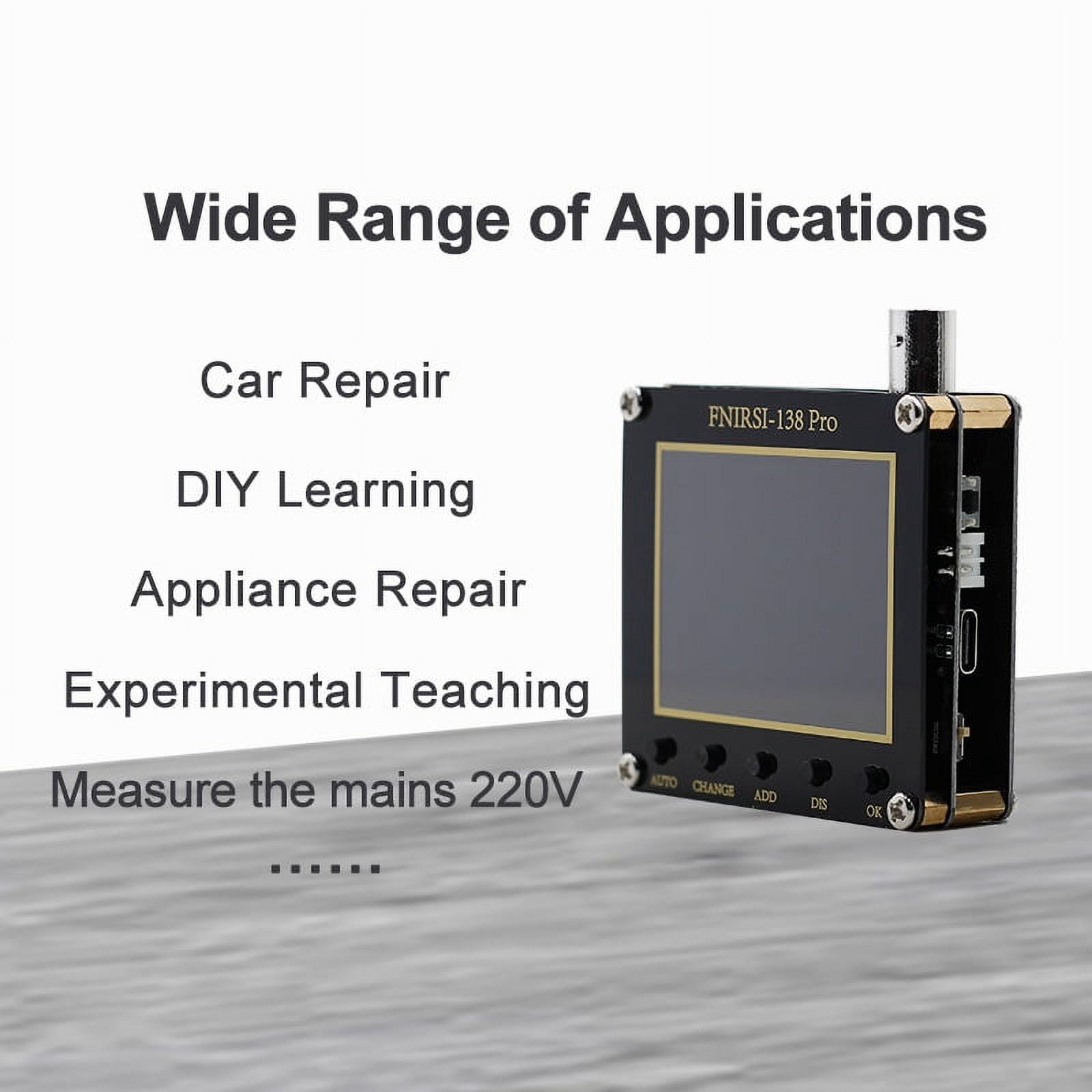 Auto Digital Oscilloscope Three Trigger Modes Handheld Oscilloscope Electrical Signal Testing Accessory