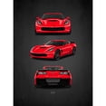 thumbnail image 3 of Rogan, Mark 19x24 Black Modern Framed Museum Art Print Titled - Chevrolet-Corvette-Z06, 3 of 5