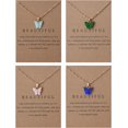 thumbnail image 1 of HAHDAXIA Collier Ras-du-Cou Papillon Couche Collier Papillon Collier Pendentif Papillon Doré pour Femmes, 1 of 7