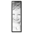 thumbnail image 2 of ArtToFrames 11" x 37" Black Picture Frame, 11x37 inch Black Wood Poster Frame (WOM-4308),  Pack, 2 of 8