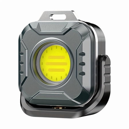 1/2/4 Pack Mini Rechargeable COB Work Light 6 Lighting Modes Adjustable Color Temperature Portable EDC Flashlight Tactical Gear for Camping Garage Car Repair & Emergency Ideal Gift for Men