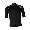 thumbnail image 3 of Traje de neopreno para hombre, chaqueta de manga corta con cremallera frontal, traje de baño para surf L, 3 of 9
