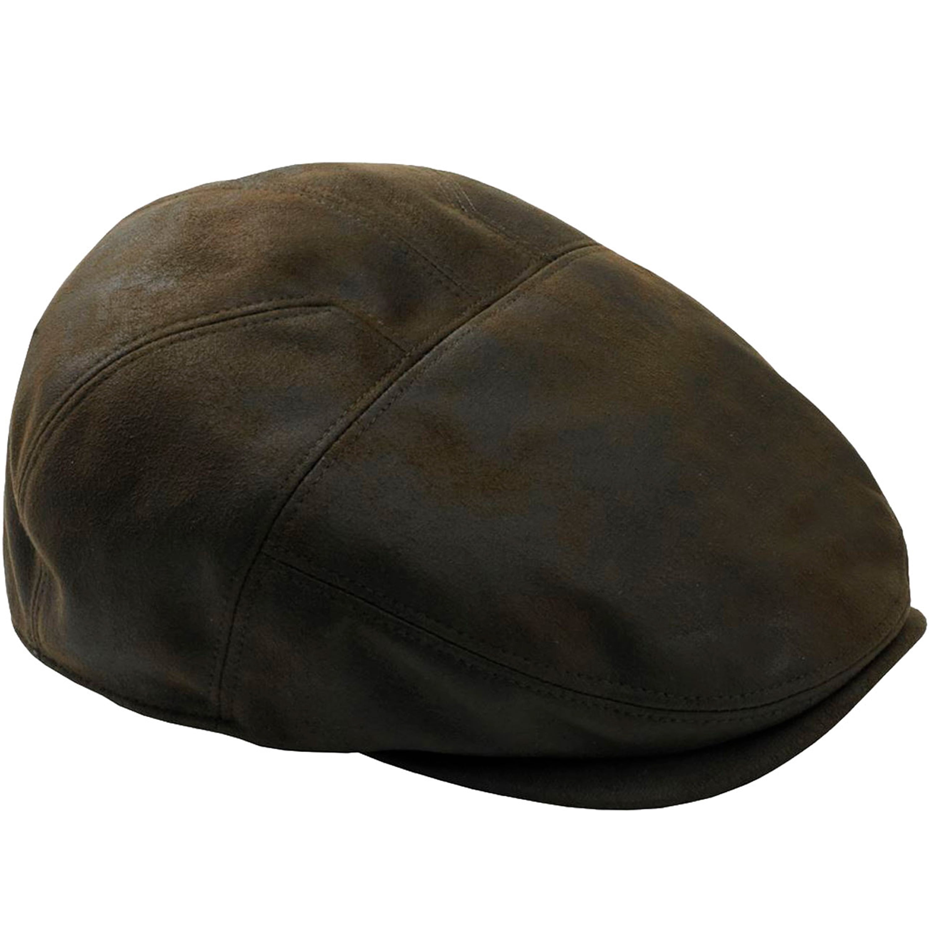 Big \u0026 Tall Faux Leather Ivy Cap 