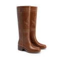 thumbnail image 4 of DREAM PAIRS Women's Knee High Cowboy Boots Western Tall Boots Square Toe Pull-On Boots with Embroidery Vintage Style, 4 of 10