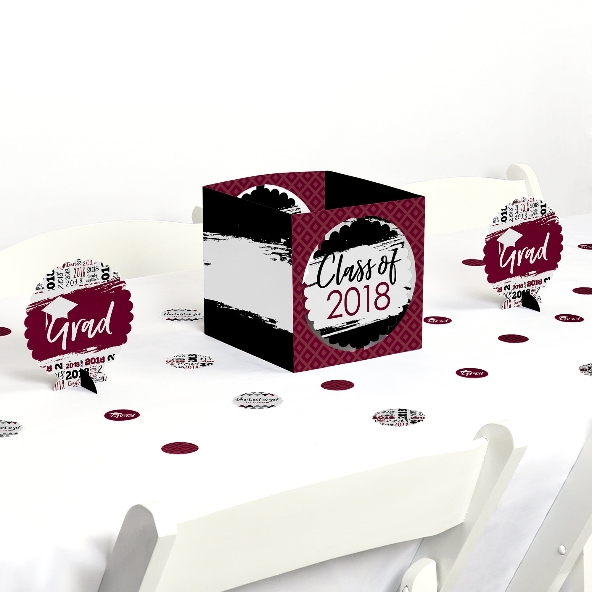 Maroon Grad Best is Yet to Come Burgundy 2019 Graduation Party