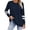 Dark Blue, variant on Miqool Shirts for Women Crew Neck Long Sleeve Pullover Casual Basic Tees Trendy Athletic Sports Tops