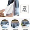 thumbnail image 4 of Peel and Stick Wallpaper Waterfall Landscape Nature Lake Water Flow Rock Movement Modern Art Wall Mural Decor Self Adhesive and Removable 69in x 98in, 4 of 8