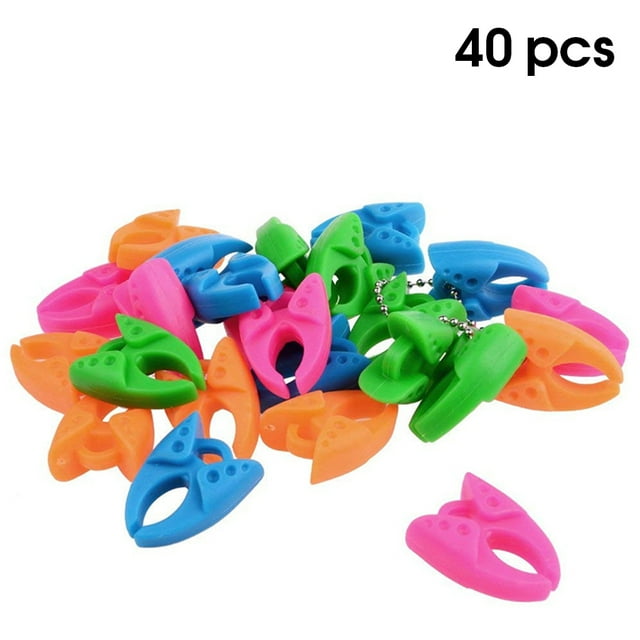 40pcs Fil Clip Silicone Fils Organisateur Pinces Ensemble Machines à Coudre Accessoires Porte Bobine Réglable Spool Câlins Outils