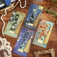 thumbnail image 4 of Exquisite Student Gift Hollow Literary Flower Painting Metal Reading Book Clip Flower Metal Bookmark Pagination Mark Tassel Pendant Bookmark STARRY NIGHT, 4 of 7