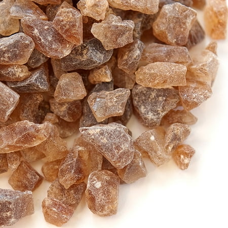 Coarse Sugar Crystals - Rock Crystal Sugar, Brown