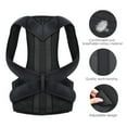 thumbnail image 3 of Posture Corrector Round Shoulder Correction Support Back Brace Adjustable Posture Correction for Woman & Man, 3 of 7